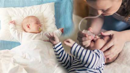 Ako čistiť nos dieťaťa bez toho, aby bolelo? Nosová kongescia a čistenie u dojčiat
