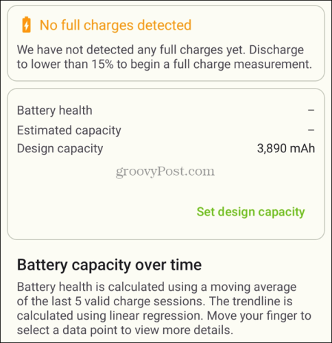 Skontrolujte stav batérie v aplikácii Android AccuBattery
