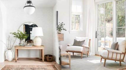 Ako aplikovať rustikálnu výzdobu v škandinávskom štýle? 2020 škandinávska bytová dekorácia