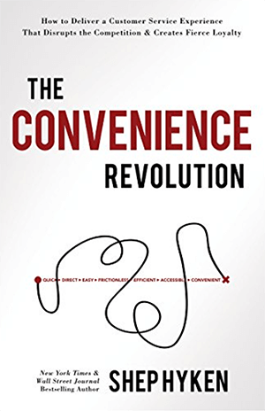 Toto je snímka z obálky najnovšej knihy Shep Hykena The Convenience Revolution.