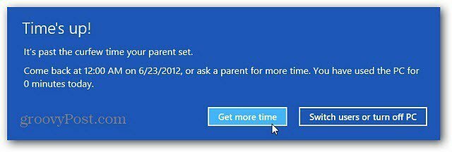 Nastavte rodičovskú kontrolu pre Windows 8