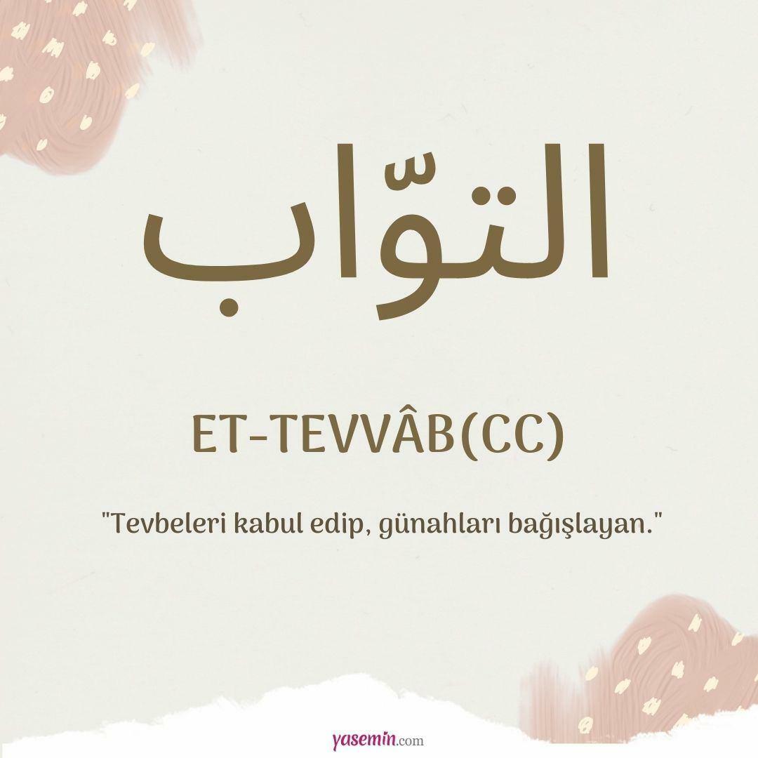 Čo znamená Et-Tawwab (c.c)?