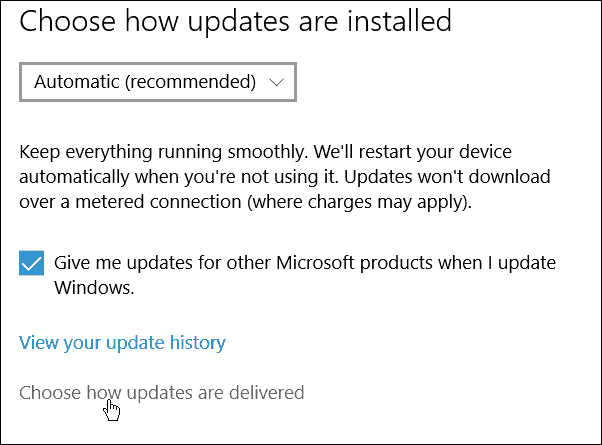 Zastavte zdieľanie aktualizácií systému Windows s ostatnými počítačmi systému Windows 10