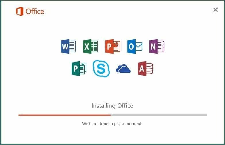 Inštalácia balíka Office 365