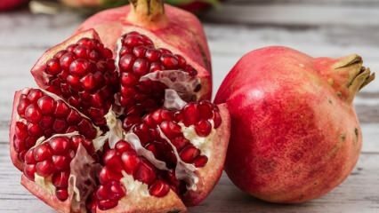 Ako sa odstráni škvrna granátového jablka?