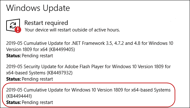 Windows 10 1809 môže Patch_Tuesday
