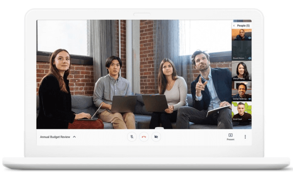 Google vyvíja službu Hangouts tak, aby sa sústredila na dve skúsenosti, ktoré pomáhajú spájať tímy a udržiavať prácu vpred: Hangouts Meet a Hangouts Chat.