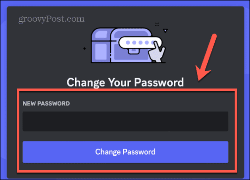 zničiť nové heslo