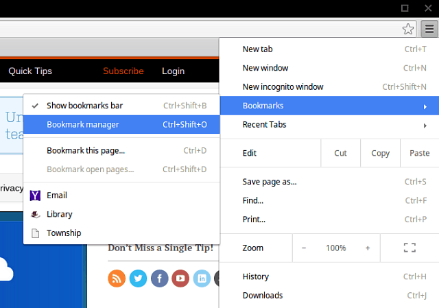 Ako prenášať záložky zo systému XP na Chromebook