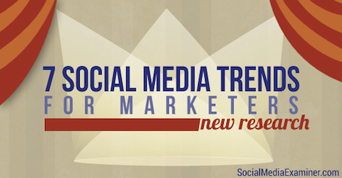 trendy sociálnych médií pre obchodníkov