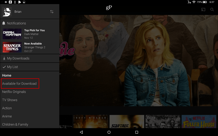 Stiahnite si Netflix to Fire HD 10