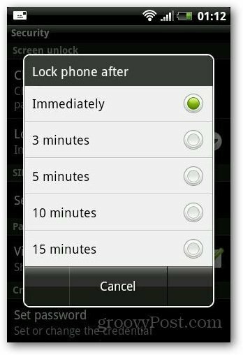Ako nastaviť bezpečnostný zámok v telefóne s Androidom