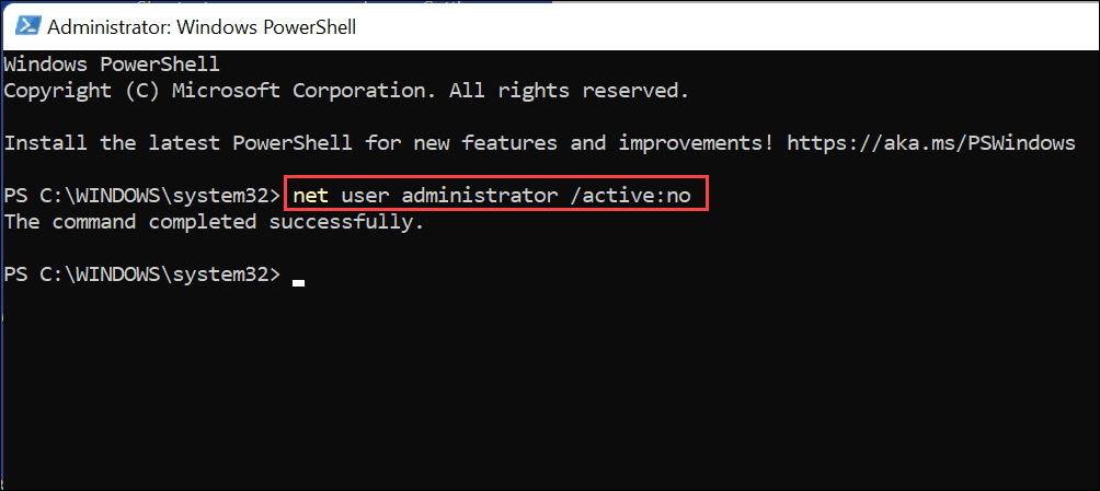 povoliť účet správcu v systéme Windows 11