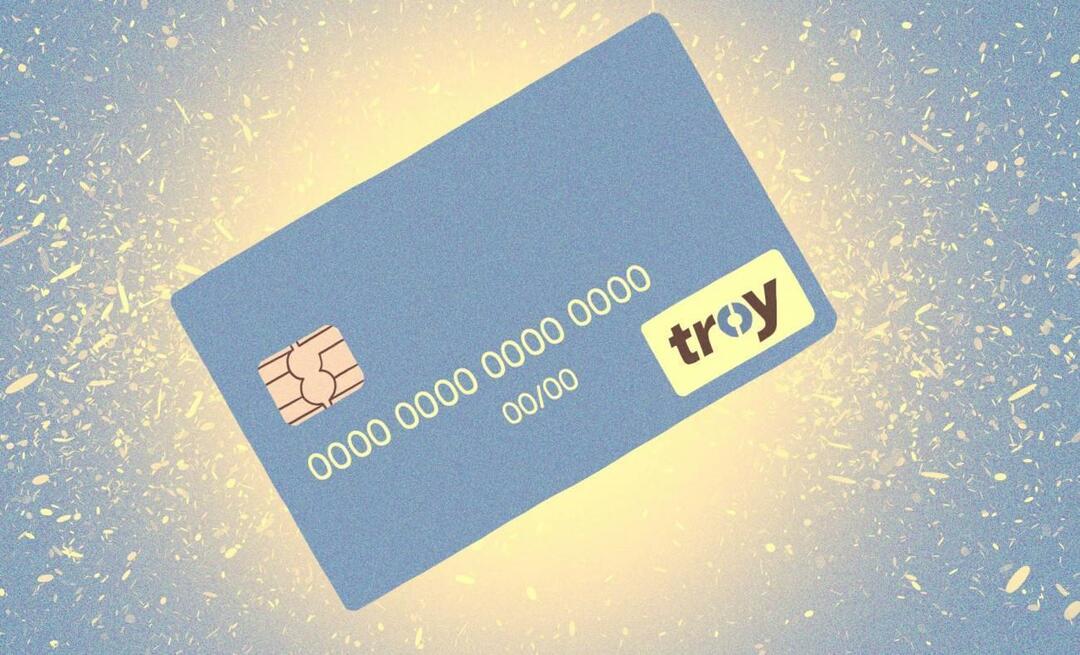 Čo musím urobiť, aby som prešiel na kartu TROY? Kde sa nastavuje TROY? Čo znamená TROY card?