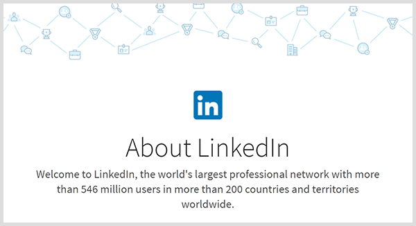 Štatistiky LinkedIn poukazujú na to, že platforma má milióny členov a globálny dosah.