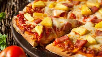 Ako urobiť ananásovú pizzu V ktorej krajine bola objavená ananásová pizza?