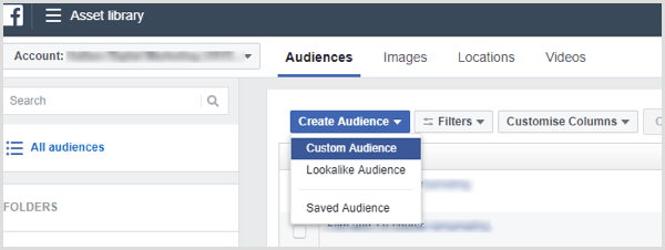 facebook vytvoriť zapojenie stránky vlastné publikum