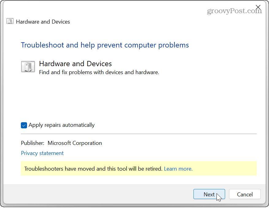 Oprava systému Windows 11 nečíta 
