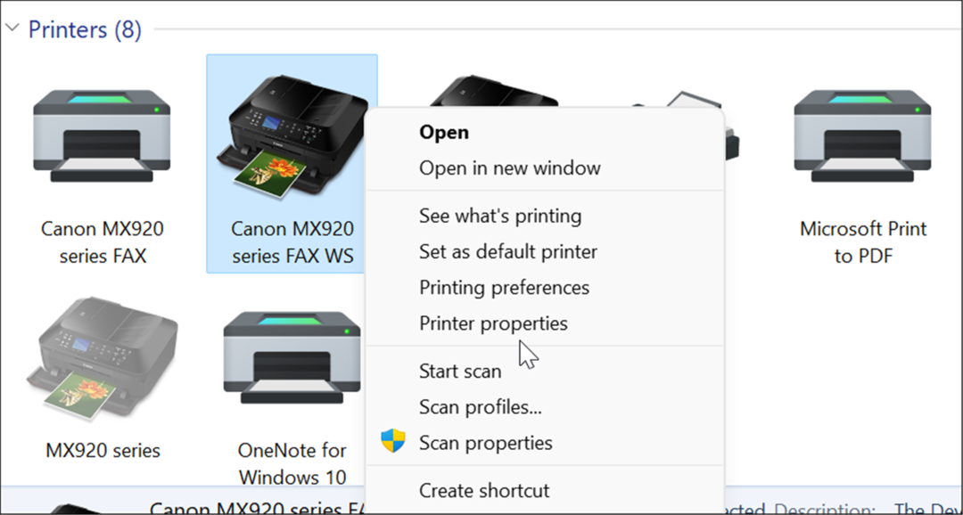 vlastnosti tlačiarne zdieľajú tlačiareň v systéme Windows 11