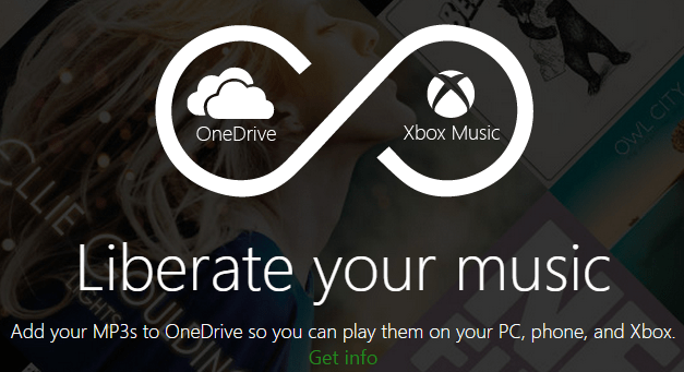 Získajte prístup k svojej hudobnej zbierke z OneDrive cez Xbox Music