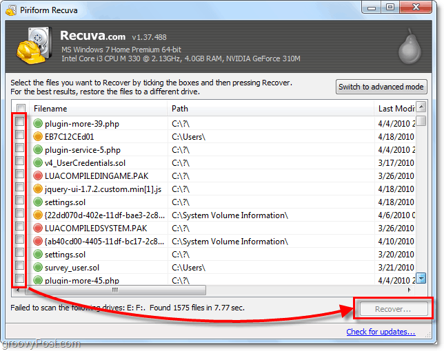 Ako ľahko obnoviť alebo bezpečne vymazať odstránené súbory pomocou aplikácie Recuva