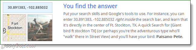 Vycvičte si svoje Google-fu pomocou hry aGoogleaDay Trivia