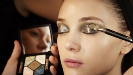 Ako vyrobiť kovový make-up?