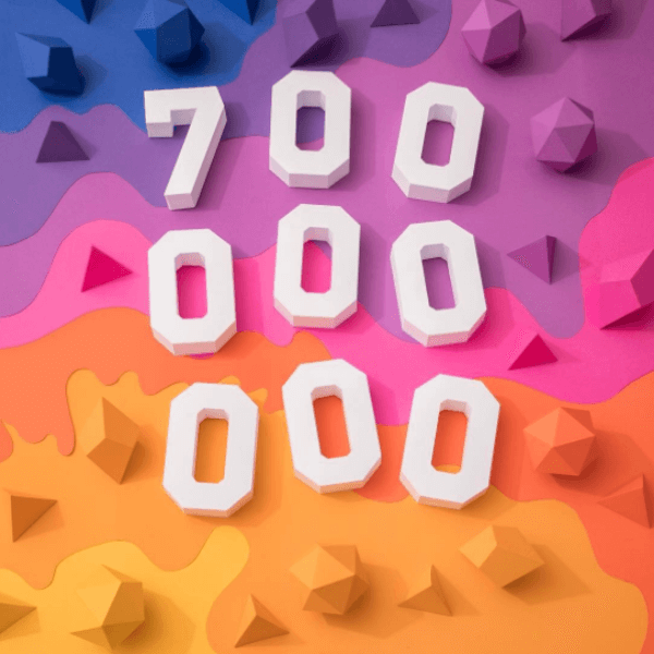 Instagram oslovuje 700 miliónov používateľov po celom svete.