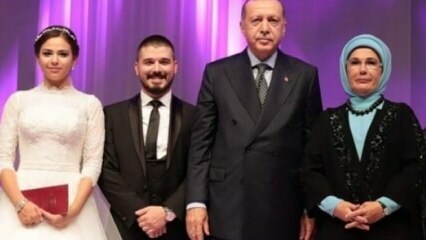 Prezident Erdoğan a jeho manželka Emine Erdoğan boli svadobnými svedkami!