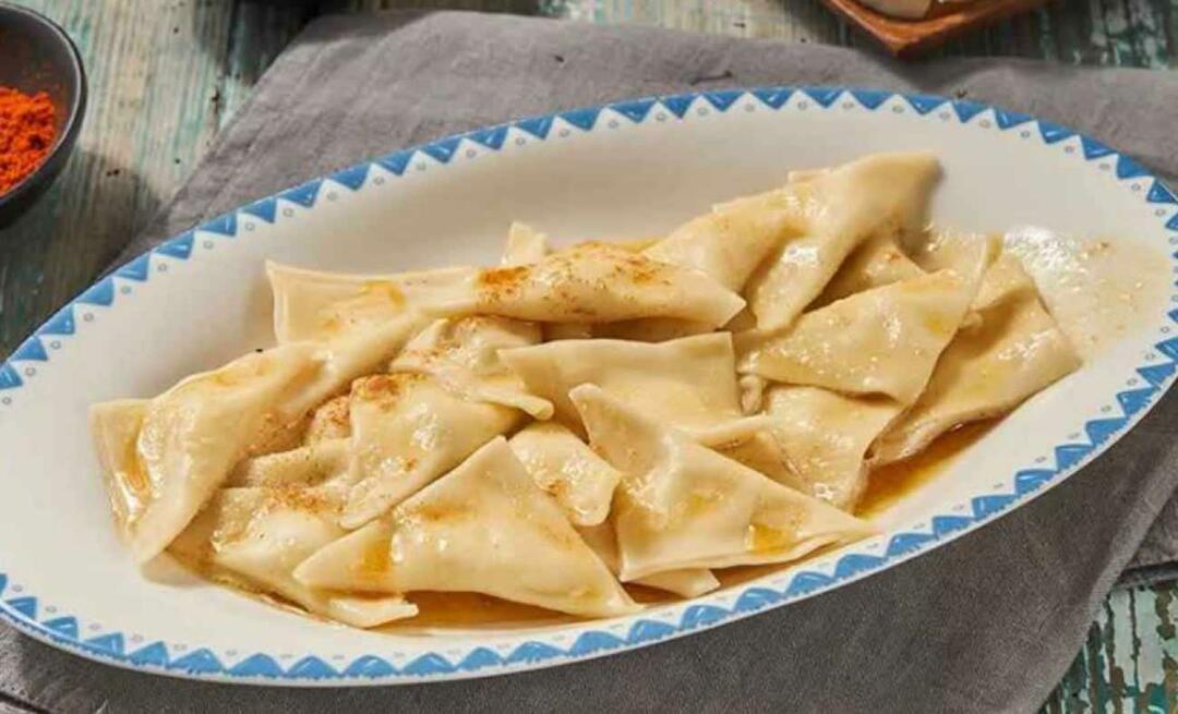 Ako urobiť piruhi ravioli s kockami? Recept na ravioli Piruhi! 