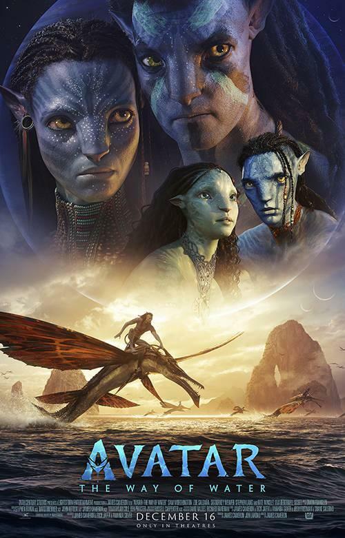 Plagát k filmu Avatar: The Way of the Water 