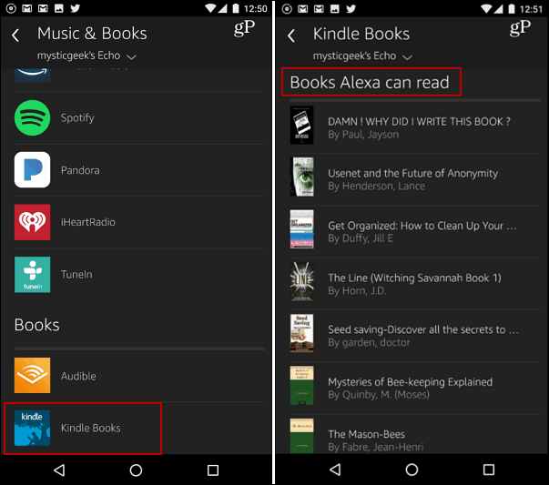 Ako nájsť e-knihy Kindle, ktoré vám Alexa môže prečítať