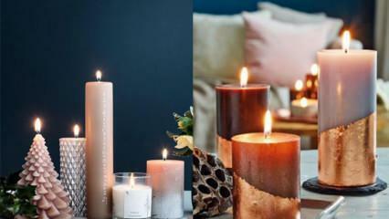 Ako vyzdobiť dom sviečkami? nápady na zdobenie sviečok