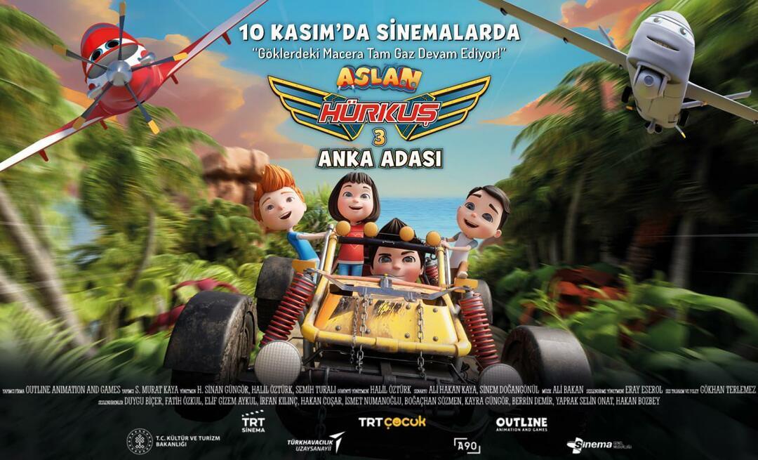 Dobrá správa pre milovníkov animácie! Vychádza 'Aslan Hürkuş 3: Anka Island'