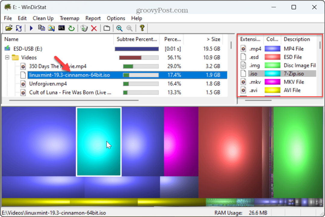 Veľké súbory v systéme Windows 11