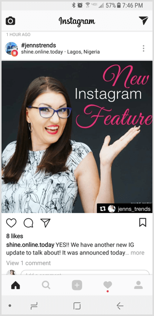 Instagram sledujte značkový hashtag
