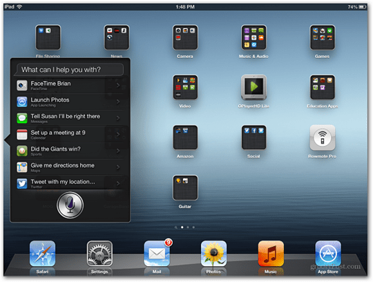 Aktualizácia iPadu 3 pre iOS 6