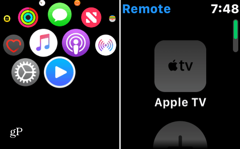 Pripojte Apple Watch k Apple TV