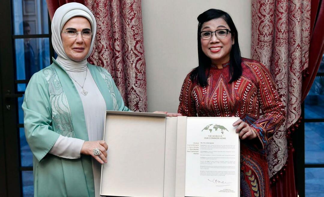 Prvá dáma Erdoğan sa stretla s manželkou vietnamského premiéra!