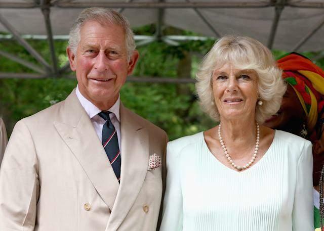 Kráľ Charles a jeho manželka Camilla