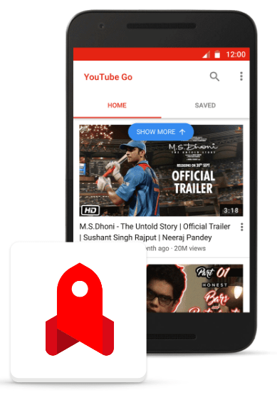 Google vytvára novú aplikáciu na ukladanie údajov s názvom YouTube Go