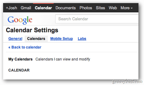 Nastavenia Kalendára Google