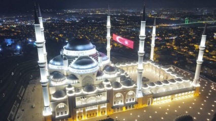 Záverečné prípravy boli ukončené v mešite Çamlıca! Prvý Adhan sa bude čítať vo štvrtok