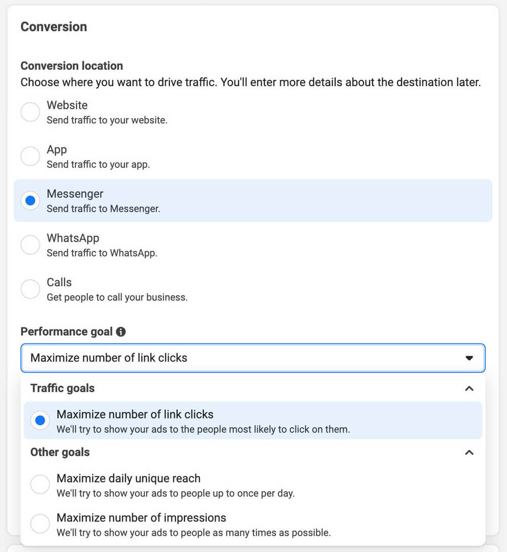 set-up-click-to-messenger-ads-in-facebook-reels-configure-ad-set-traffic-ciel-5