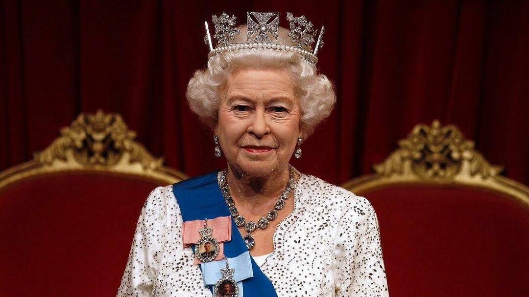 Anglická kráľovná II. Alžbety