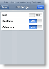 Apple iPhone a iPod Touch zakážu synchronizáciu pošty pomocou ActiveSync Exchange