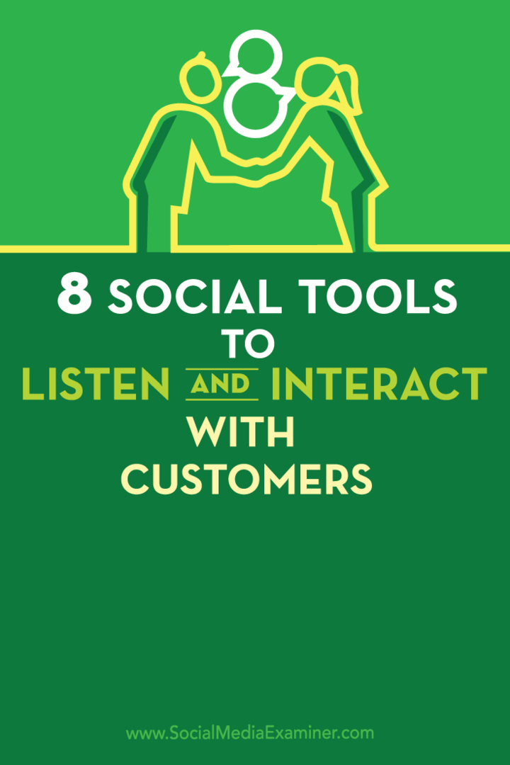 8 sociálnych nástrojov na počúvanie a komunikáciu so zákazníkmi: prieskumník sociálnych médií
