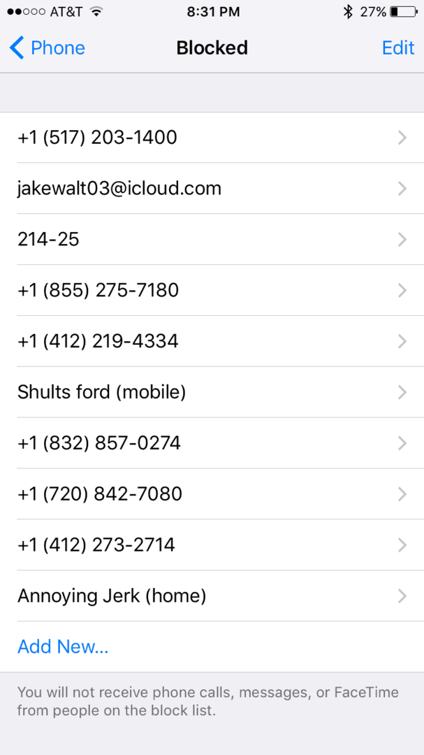 Ako blokovať kontakty iPhone a neznámych volajúcich: Hovory, FaceTime a Texty