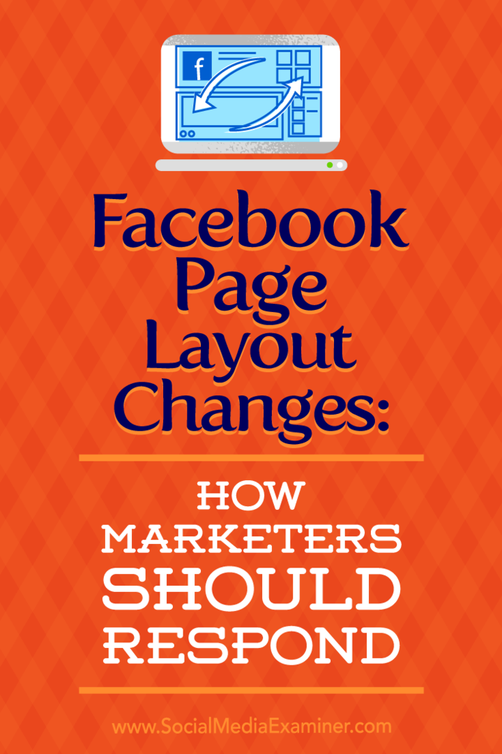 Zmeny rozloženia stránky na Facebooku: Ako by mali odpovedať marketéri: Examiner sociálnych médií
