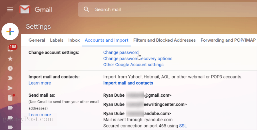 obnovenie hesla pre Gmail